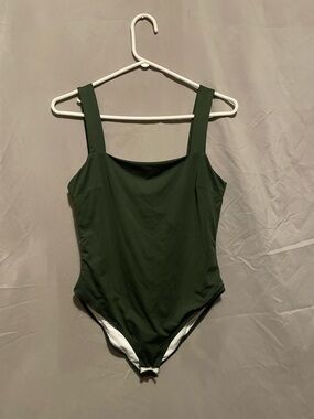 Classic Olive Green Women’s One-Piece Body Suit